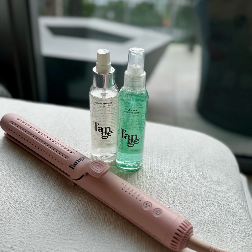 Lange Pink Hair Styling Set